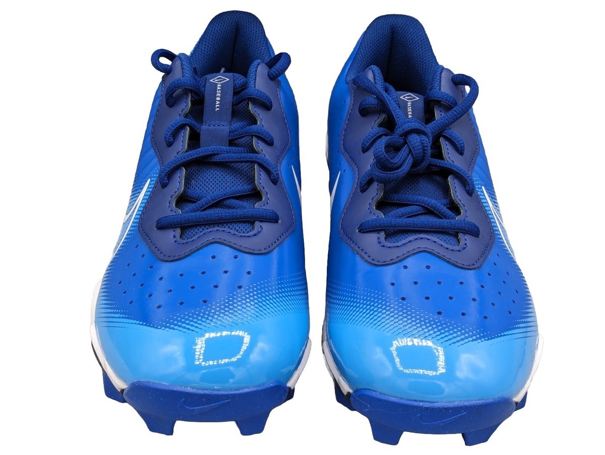 NIKE ALPHA HUARACHE 4 KEYSTONE HYPER ROYAL BLUE CLEATS DJ6524-414