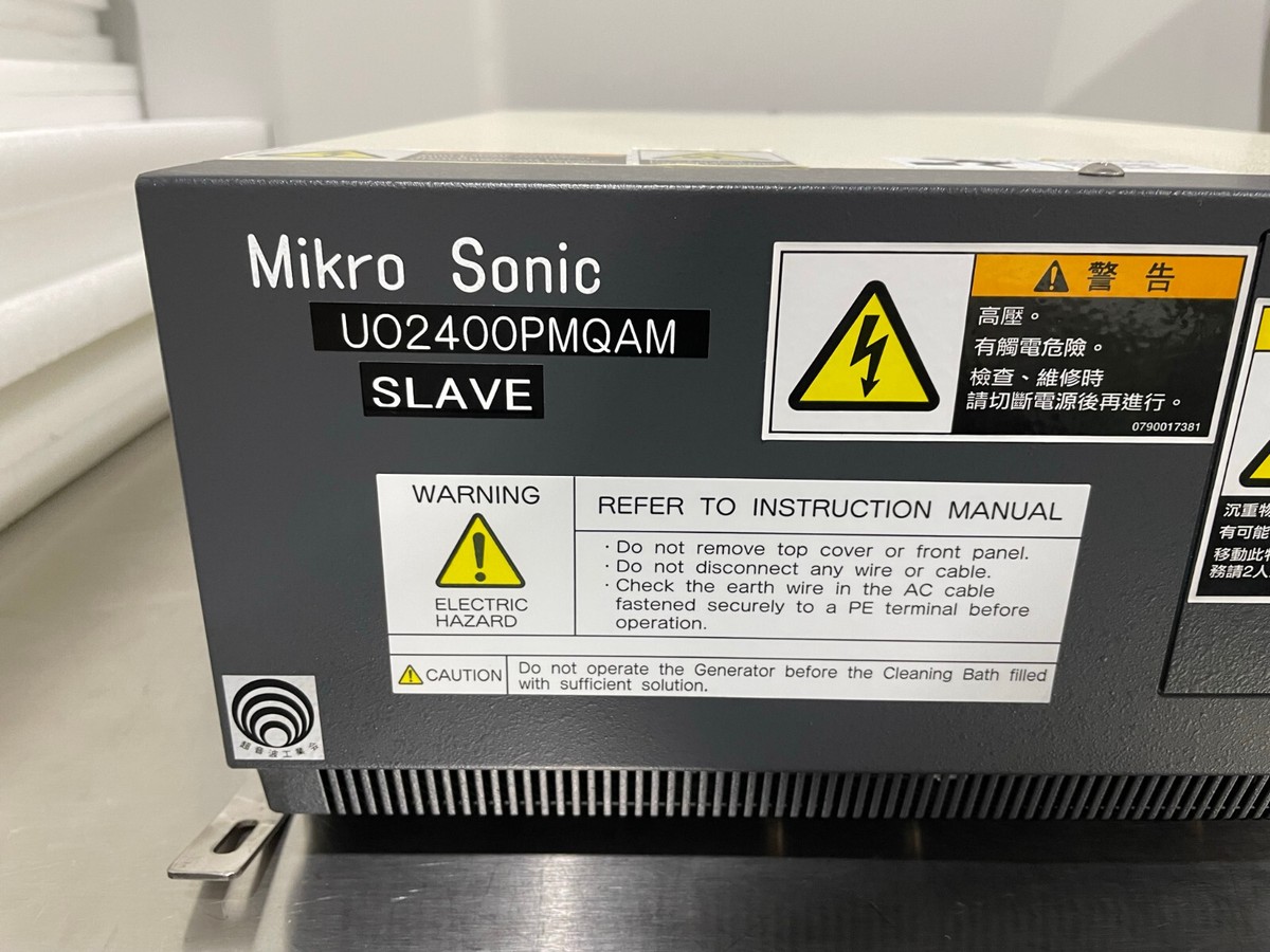 Hitachi Kokusai Mikro Sonic UO2400PMQAM Slave Ultrasonic Generator