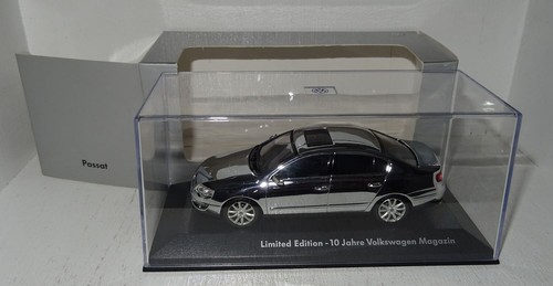 Minichamps VW Passat B6 Limousine CHROM 10 Jahre VW Magazin 1:43 PC+OVP - Picture 3 of 4