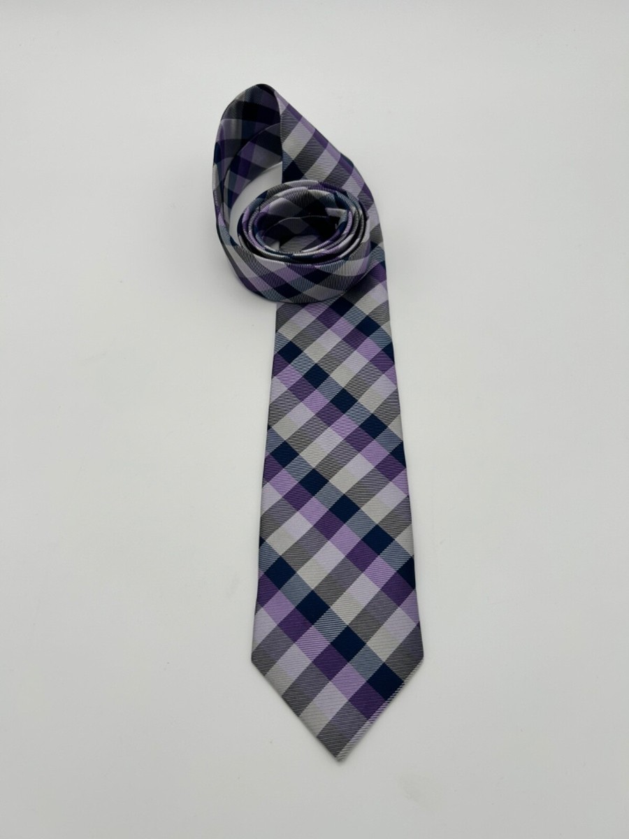 stafford purple tie