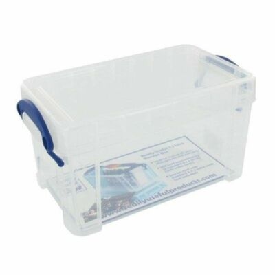 3 Stück - REALLY USEFUL BOX 2.1 Liter - 240 x 130 x 125mm - transparent