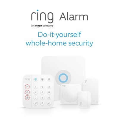 Ring Alarm 5 Stück Kit 2. Generation Hausalarm Sicherheitssystem NEU UK SCHNELL 