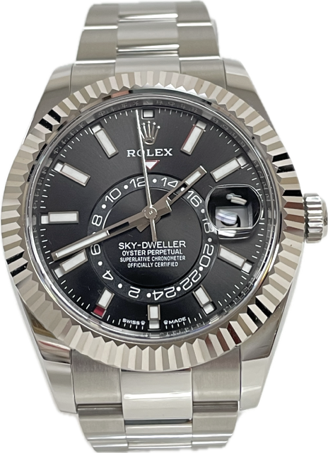 Rolex Sky-Dweller 336934 Stainless Steel Black Oyster | eBay