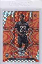 2022 MOSAIC PRIZMS ORANGE RC DAXTON HILL CINCINNATI BENGALS PRIZM ROOKIE GE-1203