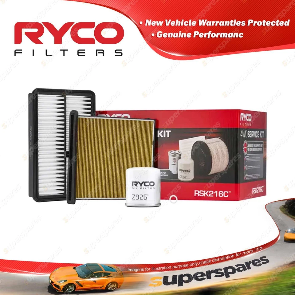 Ryco 4WD Filter Service Kit for Mazda CX-5 KF series PY I4 PY-VPTS 03/2017-on - image 2 of 2