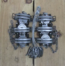 (6 pack) Minnesota Brand MB-650 Coyote / Bobcat Trap Free (6 Pack) Trap Stakes 