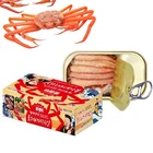 DEAHO-M Canned Yeongdeok Snow Crab Legs Meat Can 115g Korea Seafood Deep Taste
