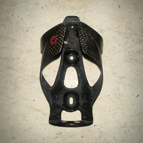 Black Blackburn Camber carbon fiber water bottle cage road bike light gravel mtb - Picture 3 of 8