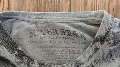 Vtg Silver Star Georges St-Pierre Rush GSP UFC MMA Walkout Shirt Womens large - Picture 6 of 11