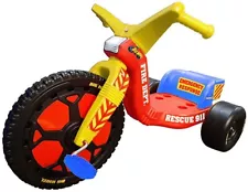 The Original Big Wheel Fire 911 16" Racer Red/Yellow/Blue