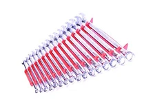 MLTOOLS 16 Tool Wrench Organizer 2-Colors Available: Red & Black Made in USA