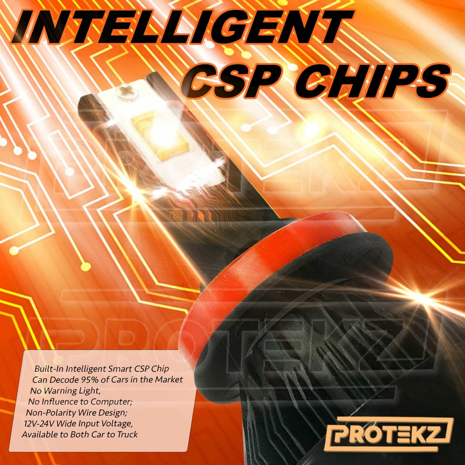 Hb4 9006 LED Headlight Kit Bulbs CREE for Nissan Titan 2004-2015 Low Beam - Image 3 of 4