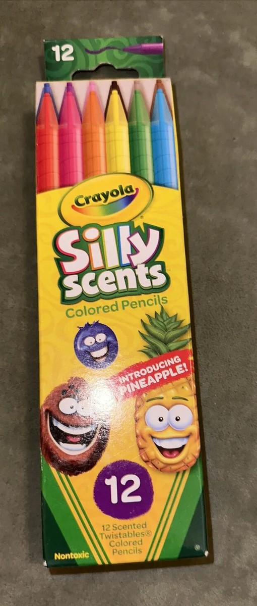 Crayola Silly Scents Twistables Colored Pencils 12/Pkg-Long -68