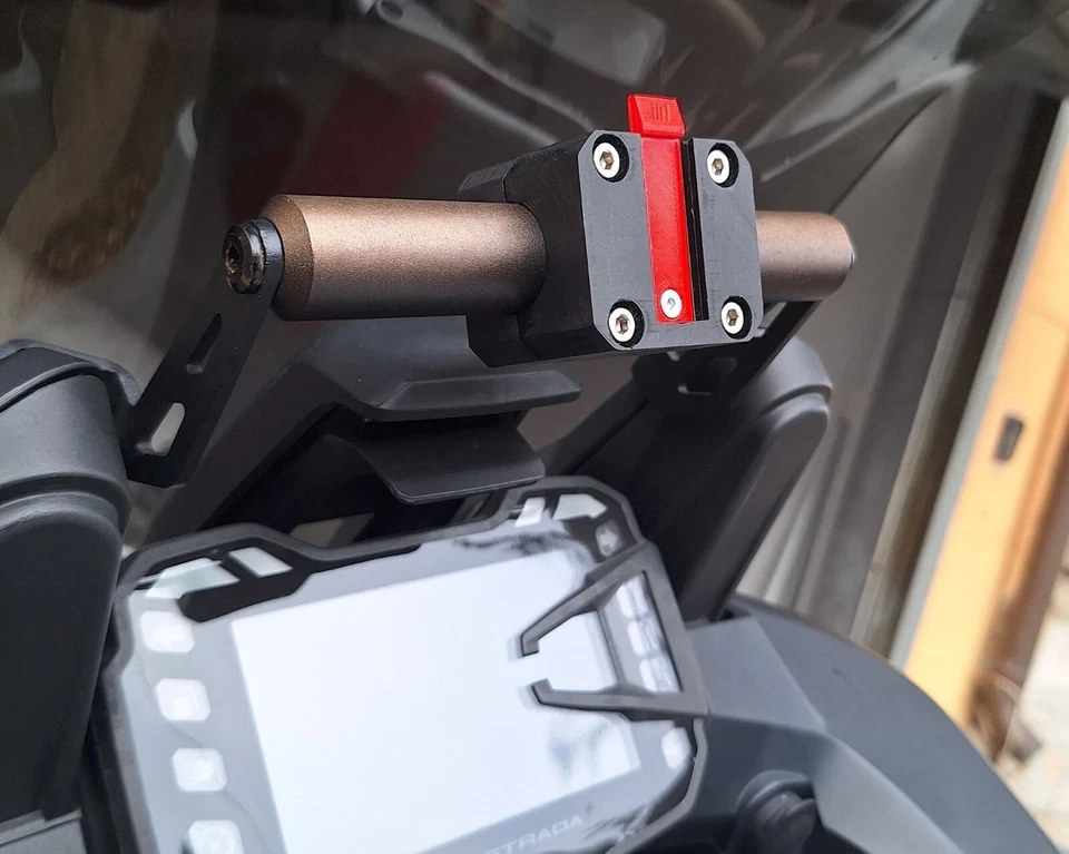 Supporto Carpuride W502/702 per traversino D22 moto - Immagine 2 di 3