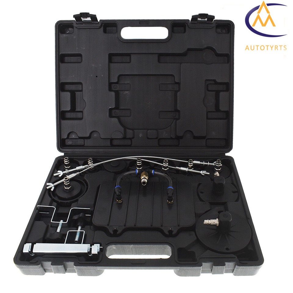 VEVOR Pneumatic Air Pressure Bleeder Tool Kit Brake Bleeding Garage Workshop Mechanics In The Air Compressor Accessories Department At - Foto 12