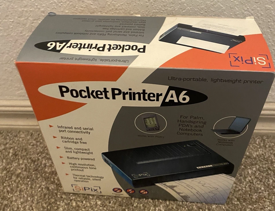 SiPix Pocket Printer A6 Portable - Image 4 of 4