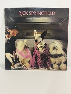 Rick Springfield Success Hasn't Spoiled Me Yet Vinyl record album LP 1982 RCA