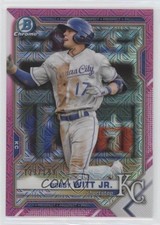 2021 Bowman Chrome Prospects Mega Box Pink Mojo Refractor /199 Bobby Witt Jr 7i6