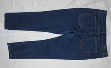 LEE WOMEN BLUE JEAN 16 SHORT CLASSIC FIT STRETCH COTTON DENIM DUNGAREE 3536775