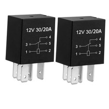 Pcs Heavy Duty Standard Relay, 1V 30A, SPDT 5Pin, Multi-Purpose Replacement 2