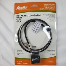 38" Keyed Longarm Cable Gun Lock For Break-Action & Lever-Action Rifles By FSDC
