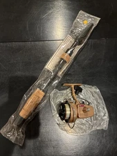 Vintage Garcia Power Tip Telescopic Rod 5’5” Spinning Medium & Garcia GK-6 Reel