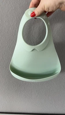 Stokke Silikon Lätzchen / Baby Lätzchen Mint - Bild 1 von 4