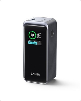 Anker Prime Powerbank 20000mAh 200W Display 2 USB C 1 USB A für MacBook iPhone