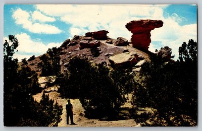 Postcard - Rock Camel, Santa Fe, New Mexico