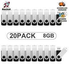 USB-Stick 8GB 20er Pack Speicherstick USB 2.0 20 Stück