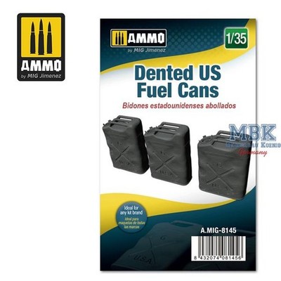 Ammo of MIG AMIG8145 1/35 Dented US Fuel Cans