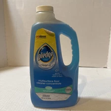 (1) Pledge Clean It Multisurface Floor Cleaner Concentrate Rainshower 32 fl oz