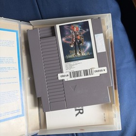 Nintendo NES The Last Starfighter With Hard Case-Previous Rental With Manual