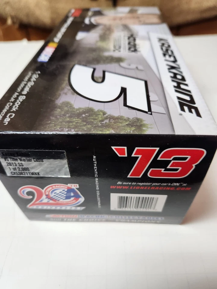 Cable Time Warner Autografiado Kasey Kahne 2013 1:24 NASCAR Diecast Foto 4 de 4