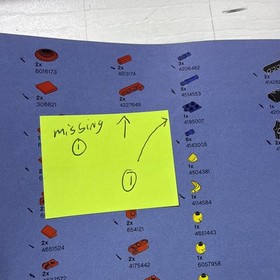 Lego Ninjago 70738 Final Flight of Destiny Bounty No Mini Figs Incomplete