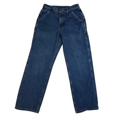 Carhartt Carpenter Jeans Blue Work Utility Denim Men's 31