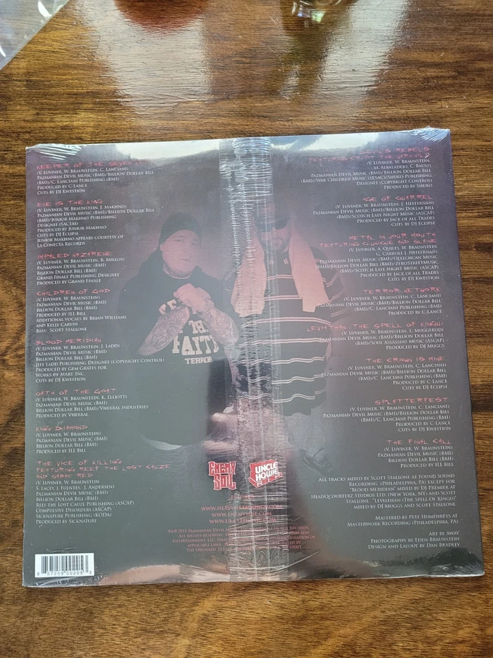 Heavy Metal Kings Jedi Mind Tricks Ill Bill New Sealed 2LP 2011 - Image 2 of 2