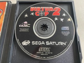 Virtua Cop 2 II, Sega Saturn, PAL, Complete