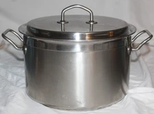 Teknica Silga Milaro Italy Stock Pot with Lid