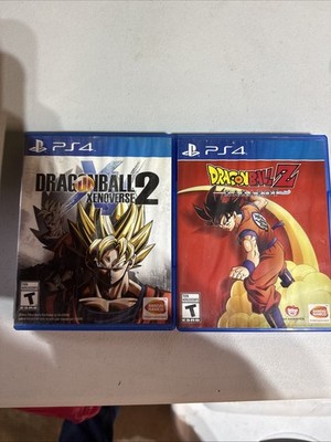Dragon Ball Z KAKAROT & Xenoverse 2 Sony PlayStation 4 Two Game Lot