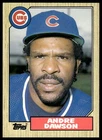 Andre Dawson 1987 Topps Traded #27T Chicago Cubs
