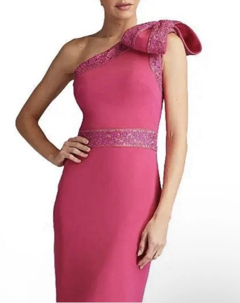 tadashi shoji antique pink dress Size 12 Tadashi Shoji Adriane Antique Pink Mother of Bride Dress