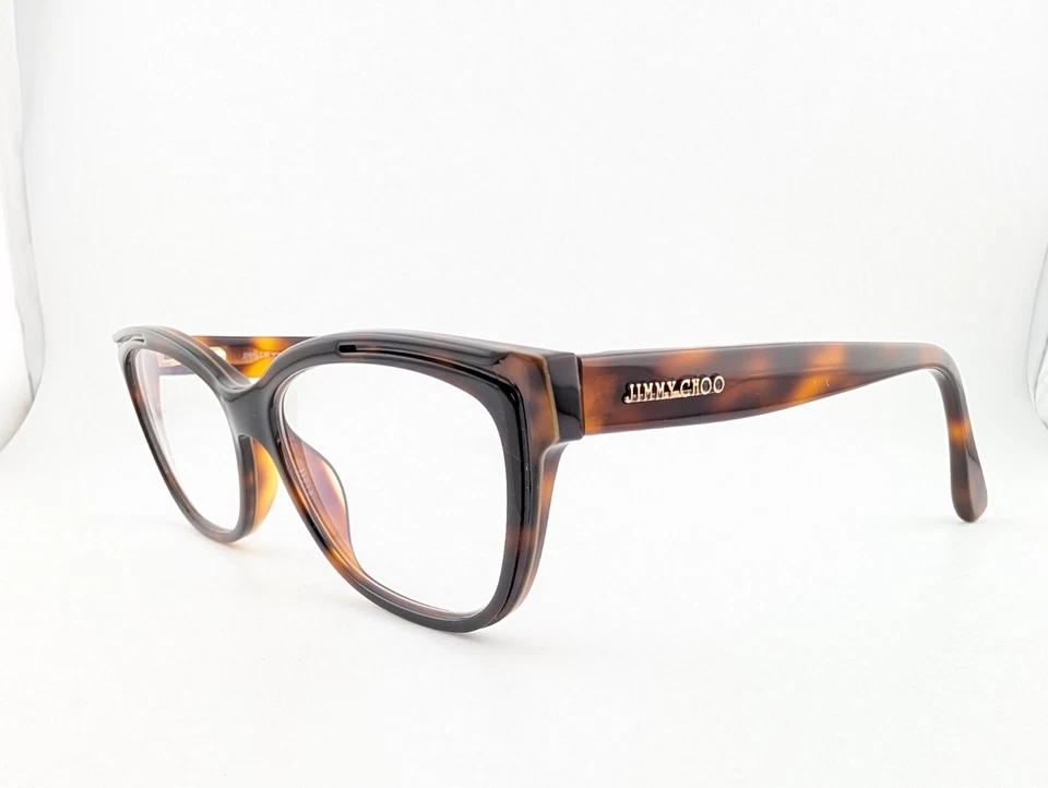 Solo monturas para gafas Jimmy Choo, JC146 PUU, 53-15-140, marrón, hecho en Italia Foto 3 de 4