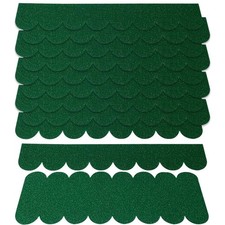 Dachpappe für Vogelhaus Selbstklebend Dachpappe  Mini Dachschindeln für Vogel...