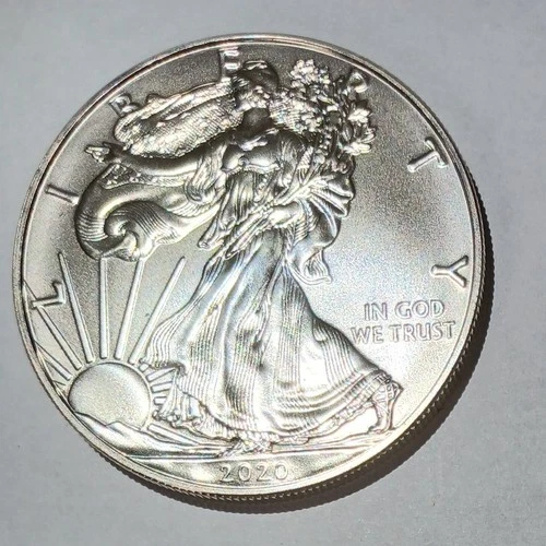 2020 Silver American Eagle BU