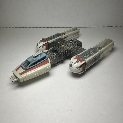 Star Wars Action Fleet Red Y-Wing Starfighter Galoob 1996 - Ship only