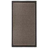 Outdoor-Teppich Flachgewebe 80X150 Cm Dunkelbraun