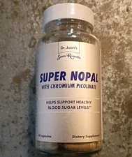 Super Nopal Formula with Gymnema, Chromium, and Vanadyl 60 Capsules