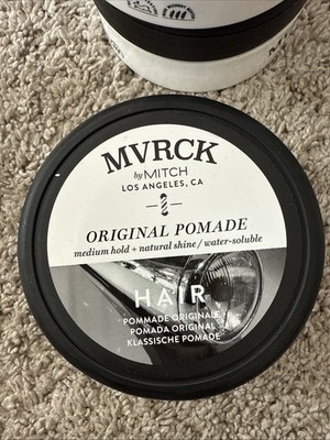 Paul Mitchell MVRCK Original Pomade Medium Hold Natural Shine Water Soluble 3oz