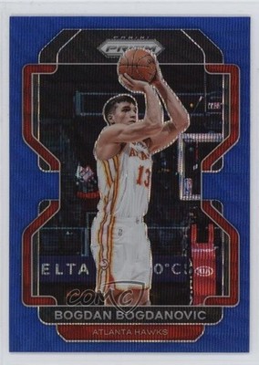 2021-22 Panini Prizm Blue Wave Prizm Bogdan Bogdanovic #149 1p0q